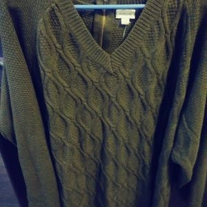 Green sweater